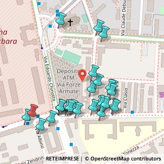 Mappa Via Privata Gian Pietro Puricelli, 20147 Milano MI, Italia (0.11852)