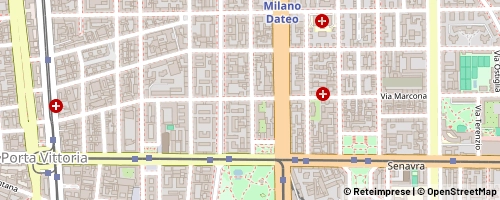 Mappa Milano