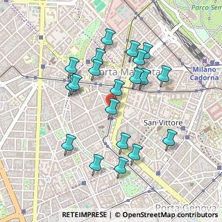 Mappa Viale S. Michele del Carso, 20144 Milano MI, Italia (0.457)