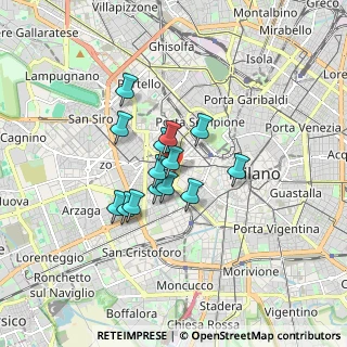 Mappa Viale S. Michele del Carso, 20144 Milano MI, Italia (1.14643)