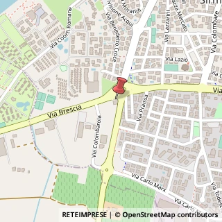 Mappa Via Brescia, 55, 25019 Sirmione, Brescia (Lombardia)