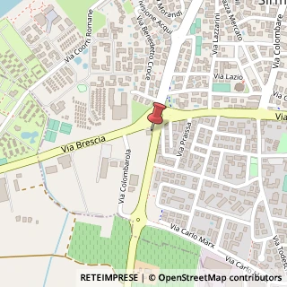 Mappa Via Brescia, 59, 25019 Sirmione, Brescia (Lombardia)