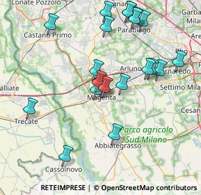 Mappa Via Santa Crescenzia, 20013 Magenta MI, Italia (8.387)