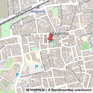 Mappa Via San Martino, 13, 20013 Magenta, Milano (Lombardia)