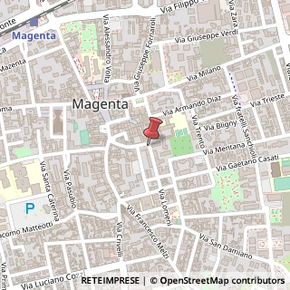 Mappa Via Alessandro Manzoni, 48, 20013 Magenta, Milano (Lombardia)