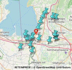 Mappa Vicolo Croce Papale, 37017 Lazise VR, Italia (6.64474)