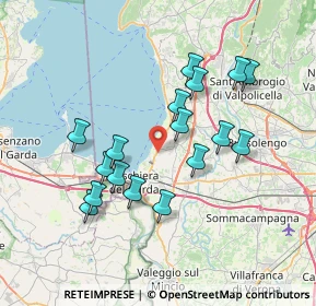 Mappa Vicolo Croce Papale, 37017 Lazise VR, Italia (6.70765)