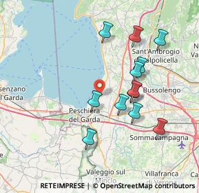 Mappa Vicolo Croce Papale, 37017 Lazise VR, Italia (7.0175)