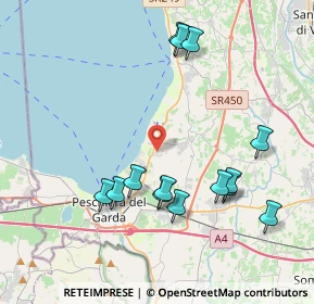 Mappa Vicolo Croce Papale, 37017 Lazise VR, Italia (4.13357)