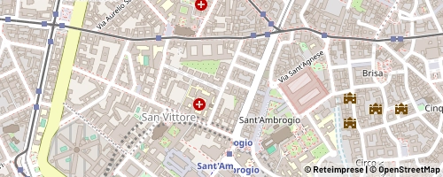 Mappa Milano
