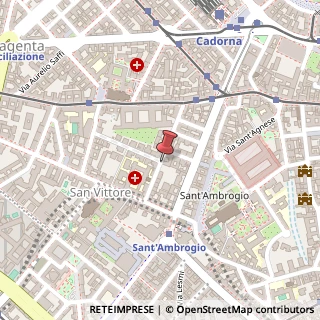 Mappa Via Aristide de Togni, 15, 20123 Milano, Milano (Lombardia)