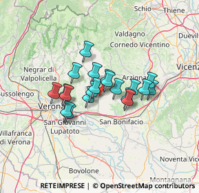 Mappa Via S. Giorgio, 37031 Illasi VR, Italia (9.1495)