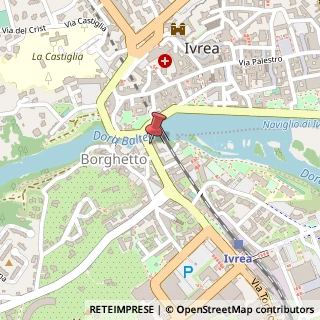 Mappa Corso Costantino Nigra, 3, 10015 Ivrea, Torino (Piemonte)