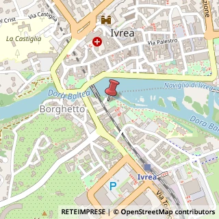 Mappa Via Dora Baltea, 1, 10015 Ivrea, Torino (Piemonte)