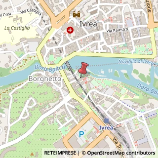 Mappa Via Dora Baltea, 1, 10015 Ivrea, Torino (Piemonte)