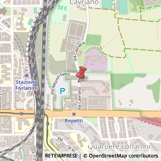 Mappa Via Cavriana,  15, 20134 Milano, Milano (Lombardia)