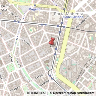 Mappa Via Bartolomeo Panizza, 5, 20144 Milano, Milano (Lombardia)