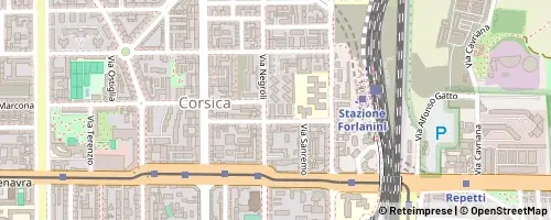 Mappa Milan