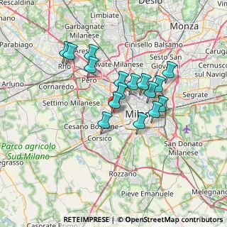 Mappa Milano, 20147 Milano MI, Italia (5.65)