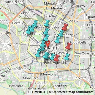 Mappa Via Hugo Victor, 20123 Rho MI, Italia (1.4265)