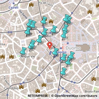 Mappa 20123 Rho MI, Italia (0.24)