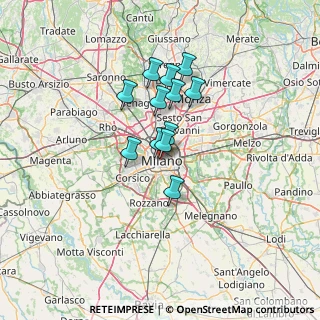 Mappa Via Hugo Victor, 20123 Rho MI, Italia (9.39333)