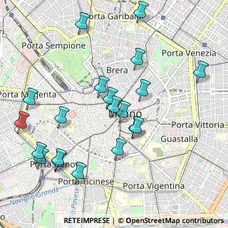 Mappa Via Hugo Victor, 20123 Rho MI, Italia (1.1085)