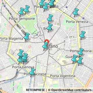 Mappa Via Hugo Victor, 20123 Rho MI, Italia (1.4435)
