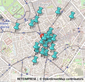 Mappa Via Hugo Victor, 20123 Rho MI, Italia (0.3655)