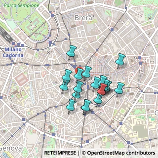 Mappa 20123 Rho MI, Italia (0.356)