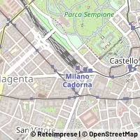 Mapa Milano