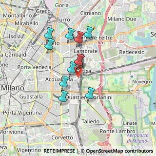 Mappa Via Giovanni Cova, 20133 Milano MI, Italia (1.48182)