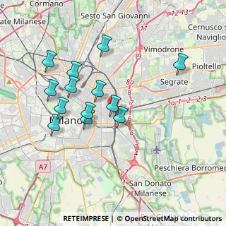 Mappa Via Giovanni Cova, 20133 Milano MI, Italia (3.52692)