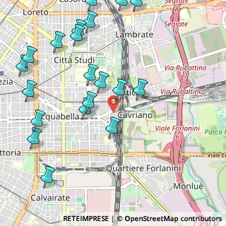 Mappa Via Giovanni Cova, 20133 Milano MI, Italia (1.304)