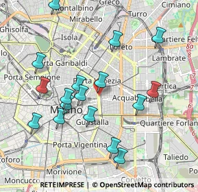 Mappa Via Ippolito Pindemonte, 20129 Milano MI, Italia (1.99588)