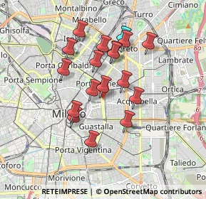 Mappa Via Ippolito Pindemonte, 20129 Milano MI, Italia (1.49389)