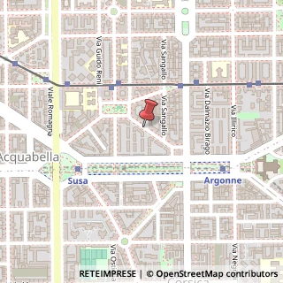 Mappa Via Cesare Tallone,  1, 20133 Milano, Milano (Lombardia)