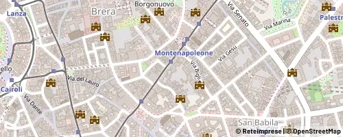 Mappa Milano