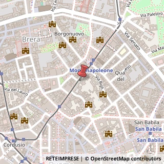Mappa Via Alessandro Manzoni, 14, 20121 Milano, Milano (Lombardia)