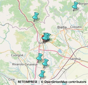 Mappa Via Enrico Fermi, 10015 Ivrea TO, Italia (20.51364)