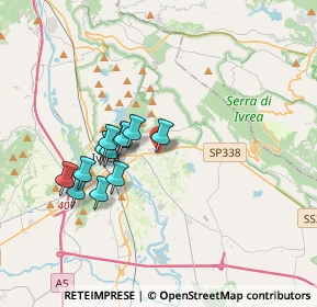 Mappa Via Emitio Parato, 10015 Ivrea TO, Italia (2.97)