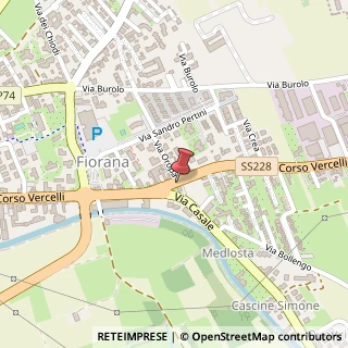 Mappa Corso Vercelli, 242, 10015 Ivrea, Torino (Piemonte)