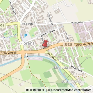 Mappa Corso Vercelli, 216, 10015 Ivrea, Torino (Piemonte)