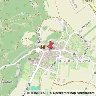 Mappa Via 3 Novembre, 12, 10010 Fiorano Canavese, Torino (Piemonte)