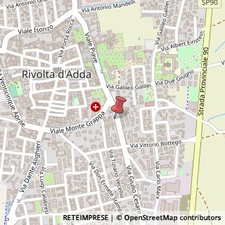 Mappa Via Giulio Cesare, 4, 26027 Rivolta d'Adda, Cremona (Lombardia)