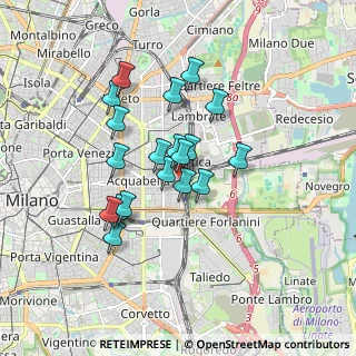 Mappa Via Don Carlo S. Martino, 20133 Milano MI, Italia (1.37737)