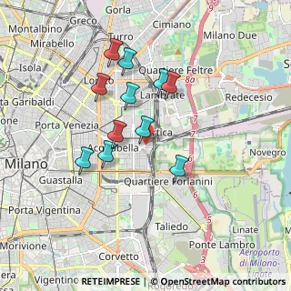 Mappa Via Don Carlo San Martino, 20133 Milano MI, Italia (1.53273)
