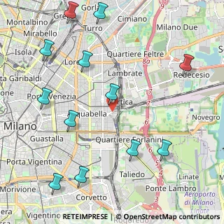 Mappa Via Don Carlo S. Martino, 20133 Milano MI, Italia (2.6675)