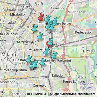 Mappa Via Don Carlo S. Martino, 20133 Milano MI, Italia (1.73)