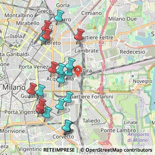 Mappa Via Ettore Paladini, 20133 Milano MI, Italia (2.33)